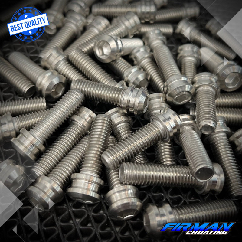 BAUT CUSTOM PROBOLT M8x30 DRAT 12 3CM STENLIS ANTI KARAT (Harga/1biji)