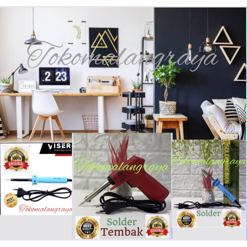 solder tembak otomatis/pistol solder listrik