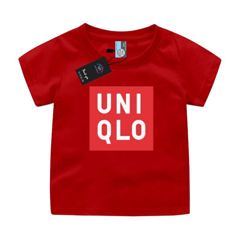 kaos anak anak sablon digital S. M. L. XL