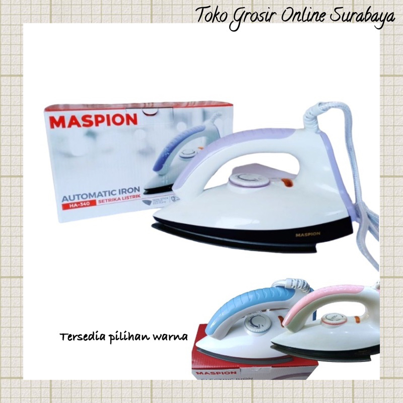 Setrika Maspion Ha 340