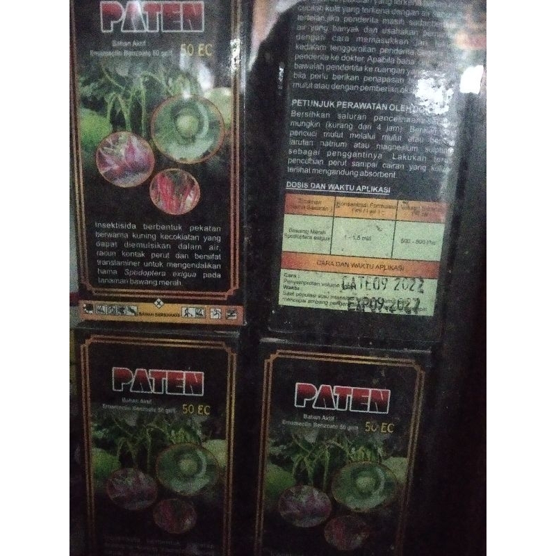 obat pertanian insektisida PATEN 100ml