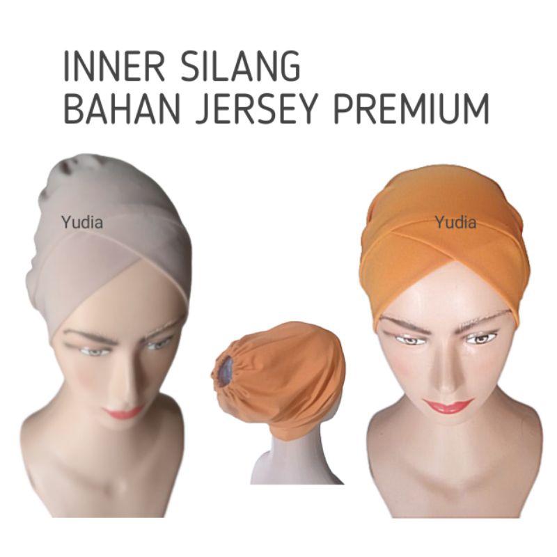 INNER HIJAB SILANG JERSEY PREMIUM/ CIPUT SILANG