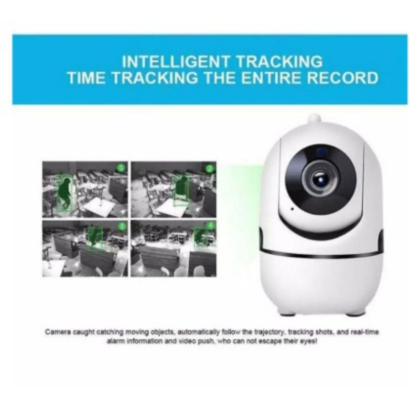 Kamera CCTV Wifi Resolusi Jernih Full HD 1080P Smart Camera Minion Tipe IDO