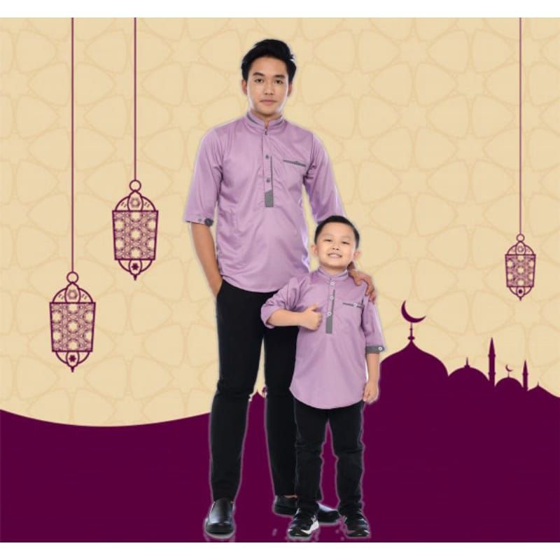 Qurta Couple Lilac