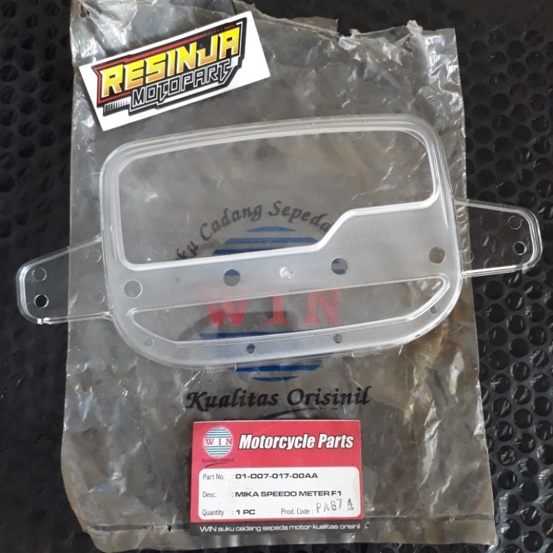 Mika Kaca Speedometer Spedo Spido Meter F1zr Fizr F1z r Crypton Force 1 Vega R Lama