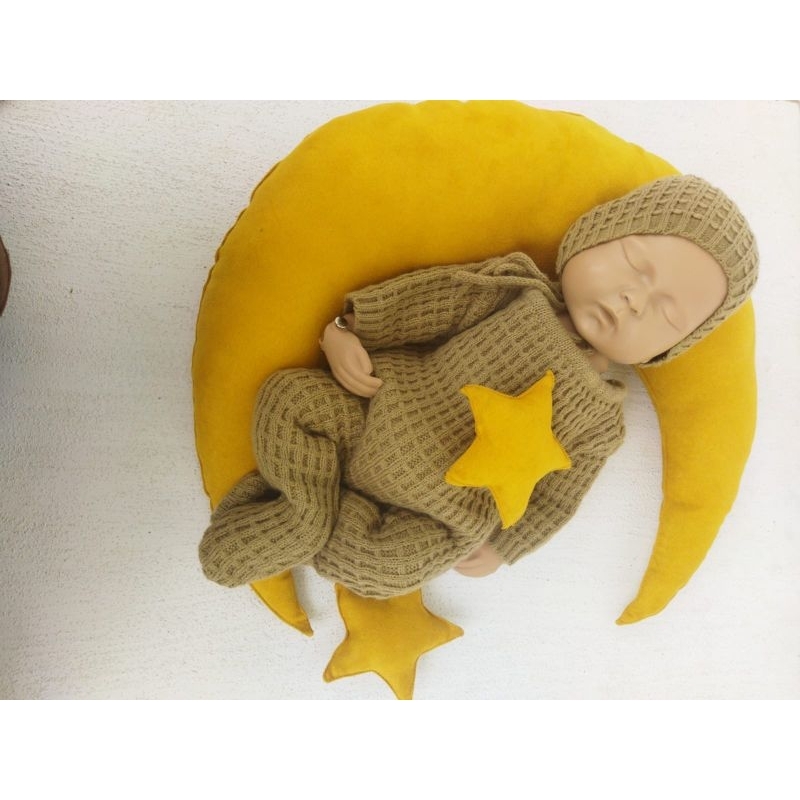 Moon Pillow/bantal bulan bintang properti foto bayi