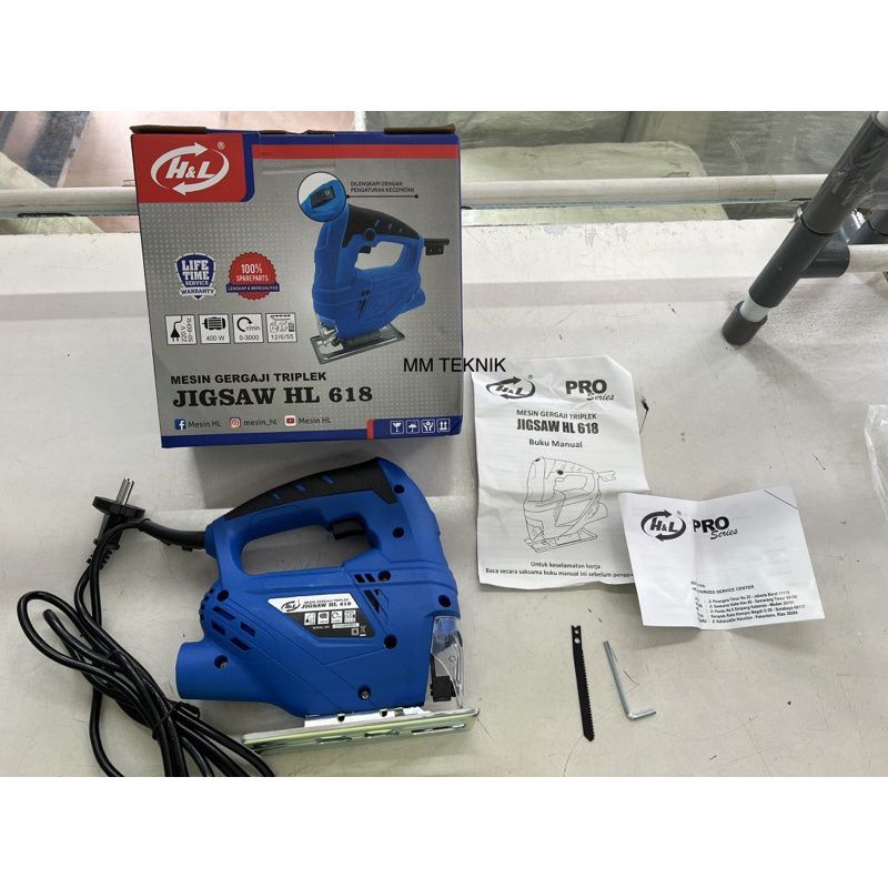 Mesin Potong Kayu H&L / Jigsaw HL 618