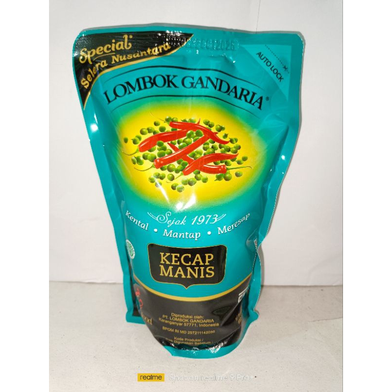 

Kecap Manis Gandaria 550ml