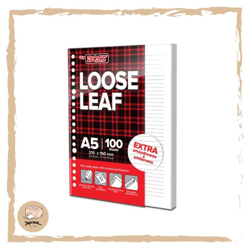 

(TERMURAH) Loose Leaf Big Boss A5