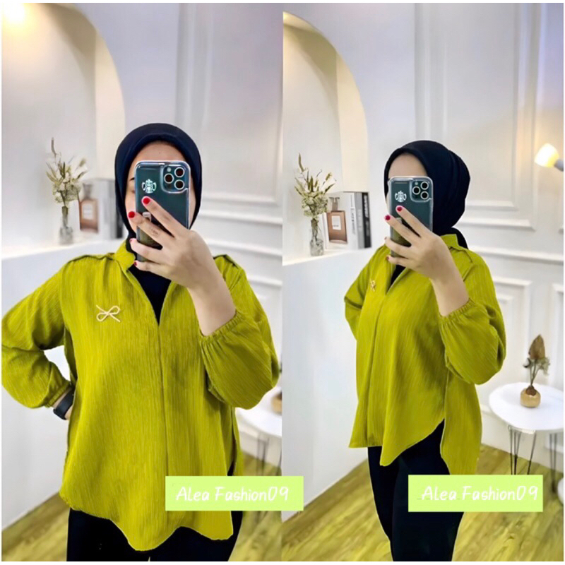 Livia Blouse Outher Lady Crush / Atasan Outher Premium Wanita