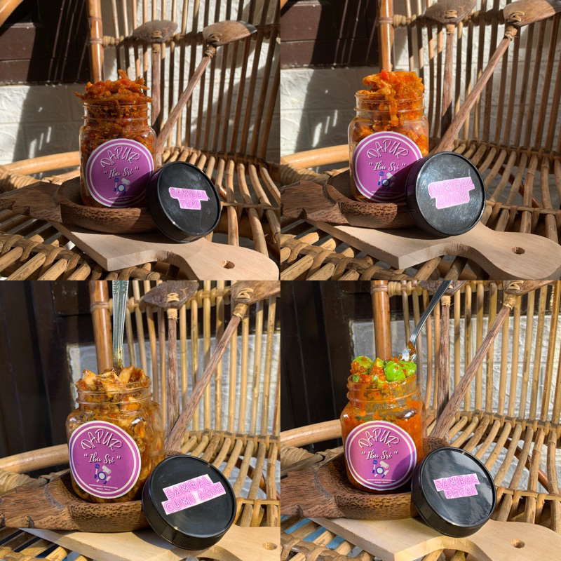 

SAMBAL CUMI, SAMBAL AYAM SUWIR, SAMBAL TERI, SAMBAL PETAI