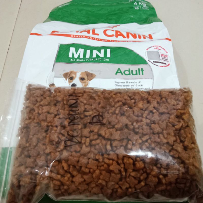 Royal Canin Mini Adult 1kg repack | makanan anjing dewasa rc