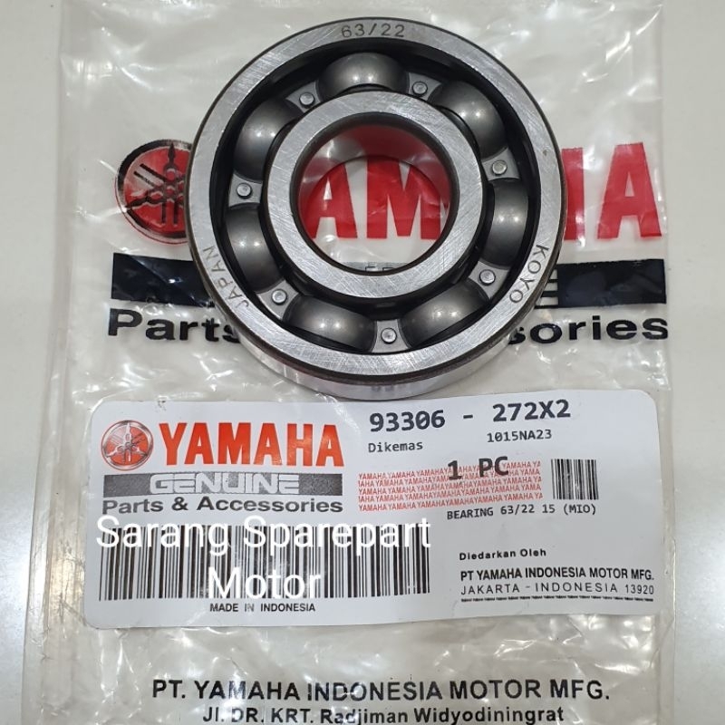 Lahar Bearing Kruk As Kanan 63/22 Yamaha Mio Sporty Smile Soul Karbu