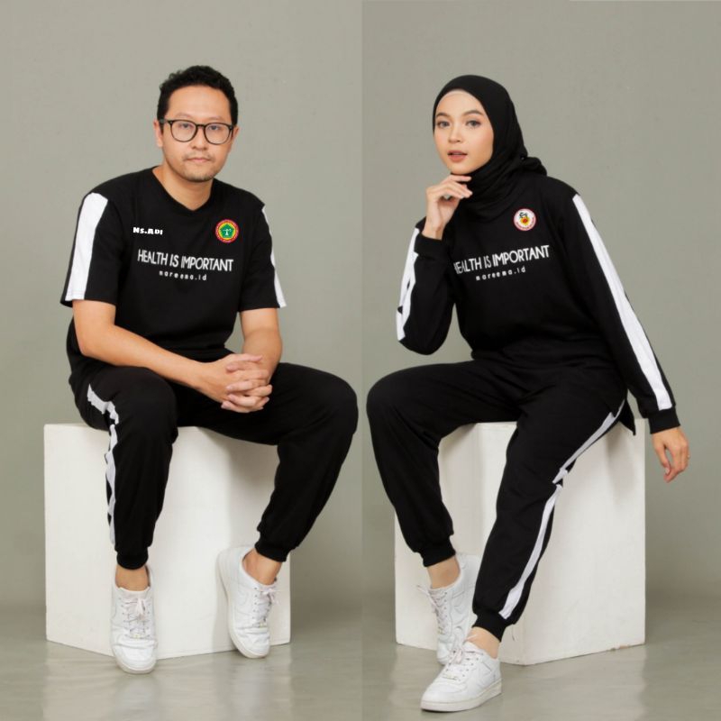 Setelan Training Olahraga nakes/bidan/perawat/dokter