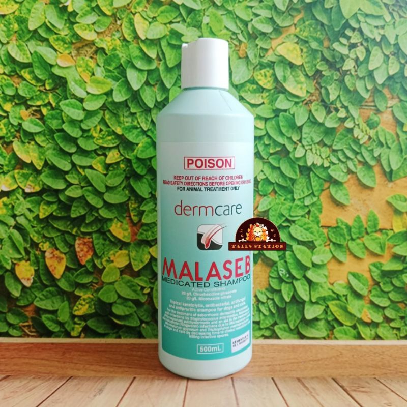 Shampoo Malaseb 500 ml Medicated Shampo Anjing Kucing Gatal Sakit Kulit Gatal