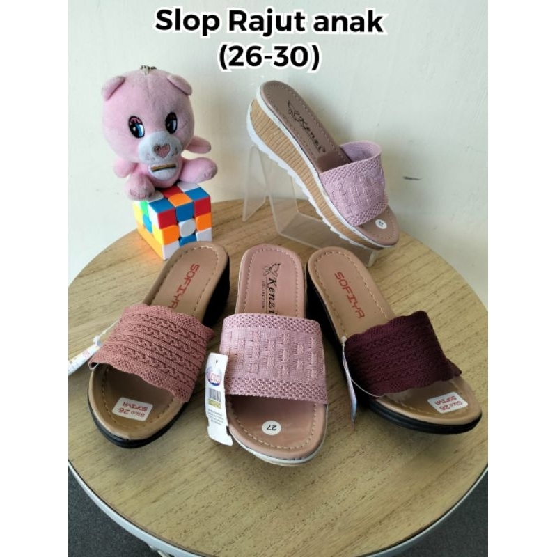 slop rajut anak
