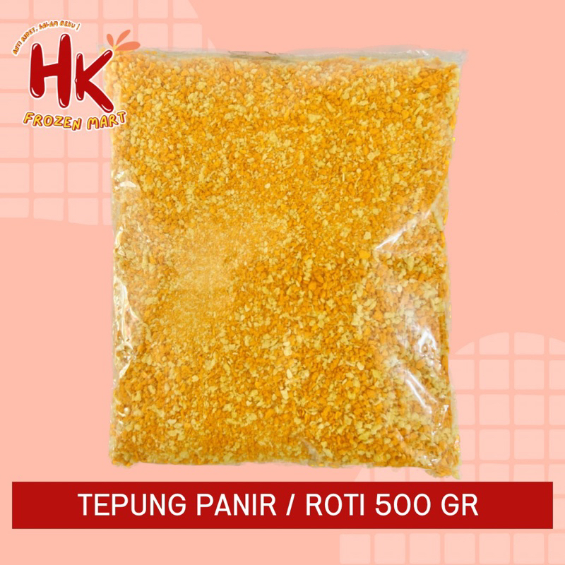 

Tepung Panir / Tepung Roti 500gr | bread crumbs curah | HK FROZEN MART