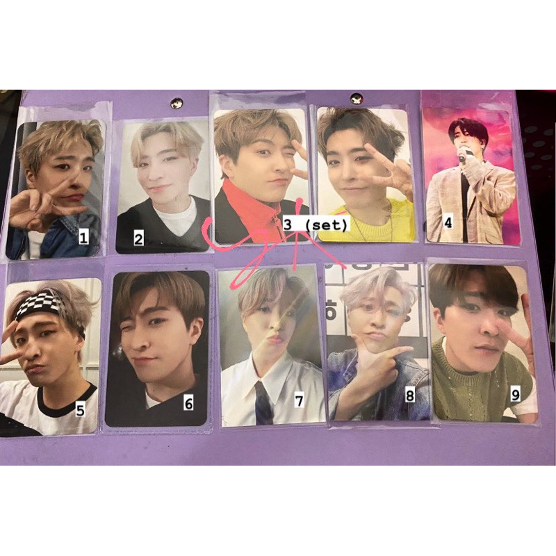 got7 youngjae photocard pc poca pre order benefit pob colors from ars vibin candylab keep spinning t