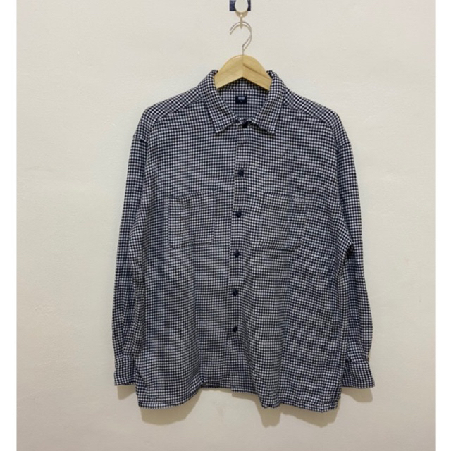 KEMEJA UNIQLO DOUBLE POCKET