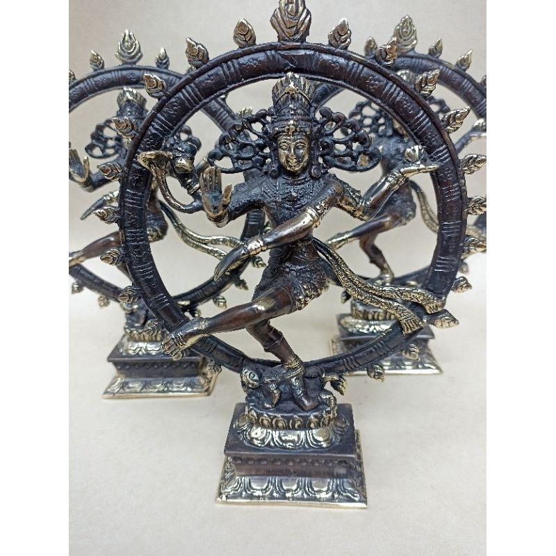 Patung Siwa Nataraja Shiva Nataraj Lord of Dance 20cm