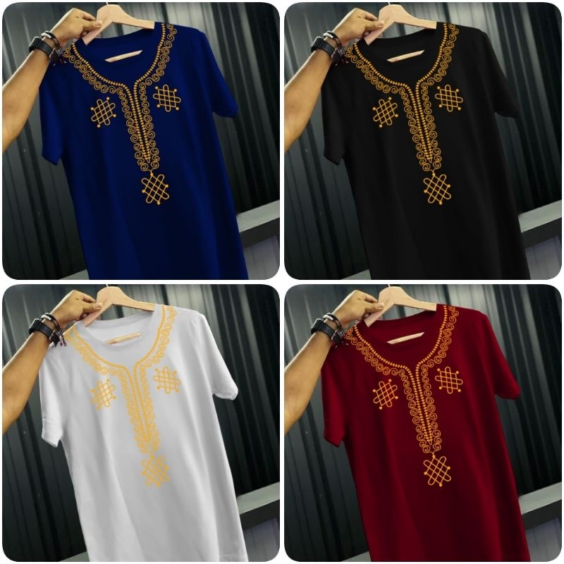 KAOS ATASAN COWOK SIZE JUMBO BAJU BATIK 04 SIZE MOTIF PRINTING KEREN TERBARU T-SHIRT PRIA LENGAN PEN