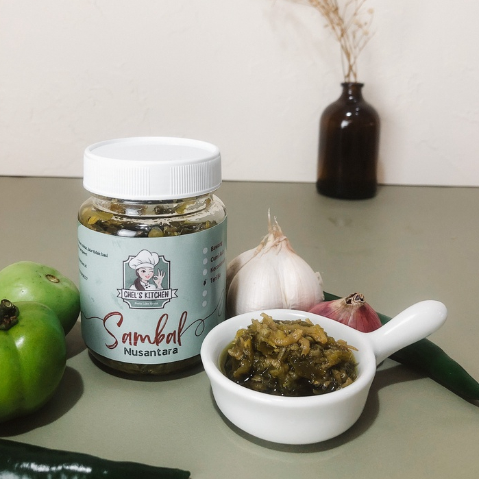 

Sambal Ijo / Sambal Ijo Teri Botolan