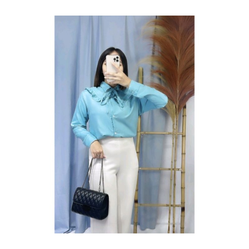 Jeni Top Warna Wardah/Jeni Blouse Korea Style