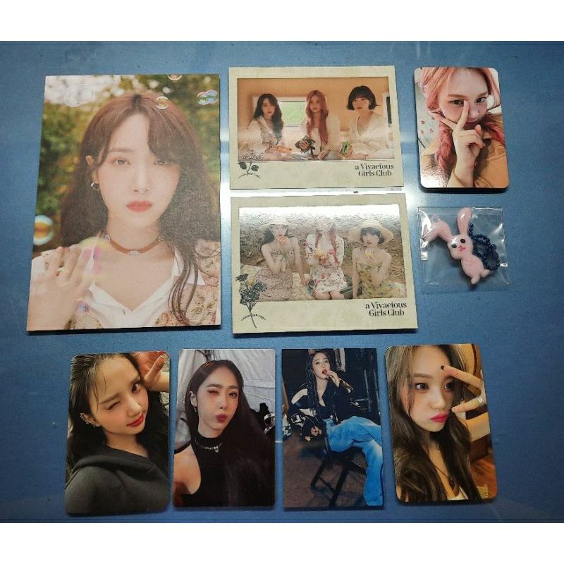 VIVIZ EUNHA SINB UMJI VARIOUS PULL UP SEASON GREETING PHOTOCARD