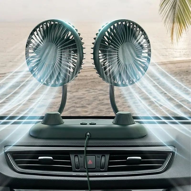 kipas angin mini untuk dasboard mobil dengan putaran 360