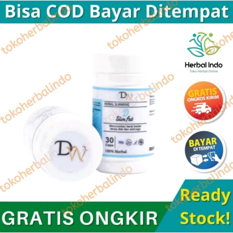 Dw Herbal Slimming D Slim Fat Obat Herbal Pelangsing Badan