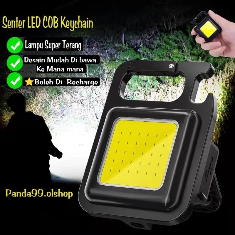 LAMPU LED GANTUNGAN KUNCI MULTIFUNGSI/Lampu CAMPING CAS USB ⭐ Panda99.olshop ⭐