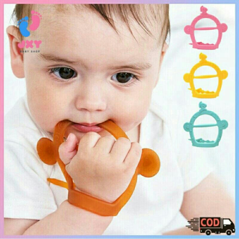 Teether bayi/Gigitan bayi teether/Teether gelang teether BPA Free/Teether bayi gelang