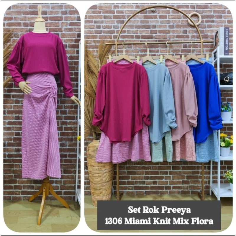 setrok Miami knit, knit clarke