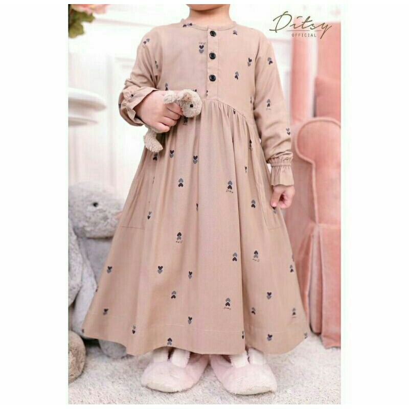 [SIAP KIRIM] LITTLE ANIKA TAN SIZE 1 BY DITSY EDISI MARET 2023
