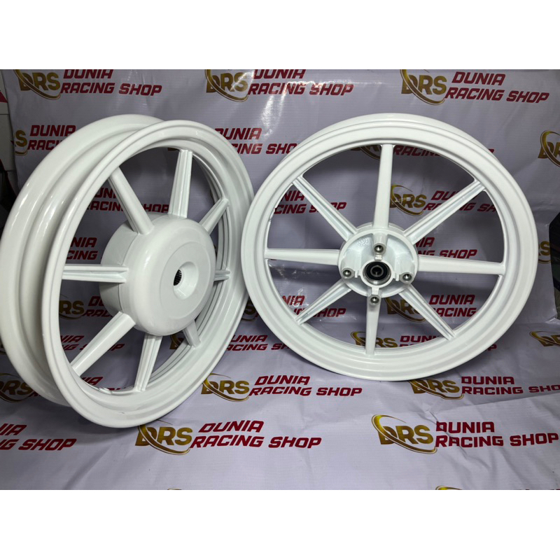 Velg Racing Pelek Racing Rossi palang 8 Comet Beat Scoopy Vario 110 Genio Beat deluxe Vario 125 150 Spaces depan belakang