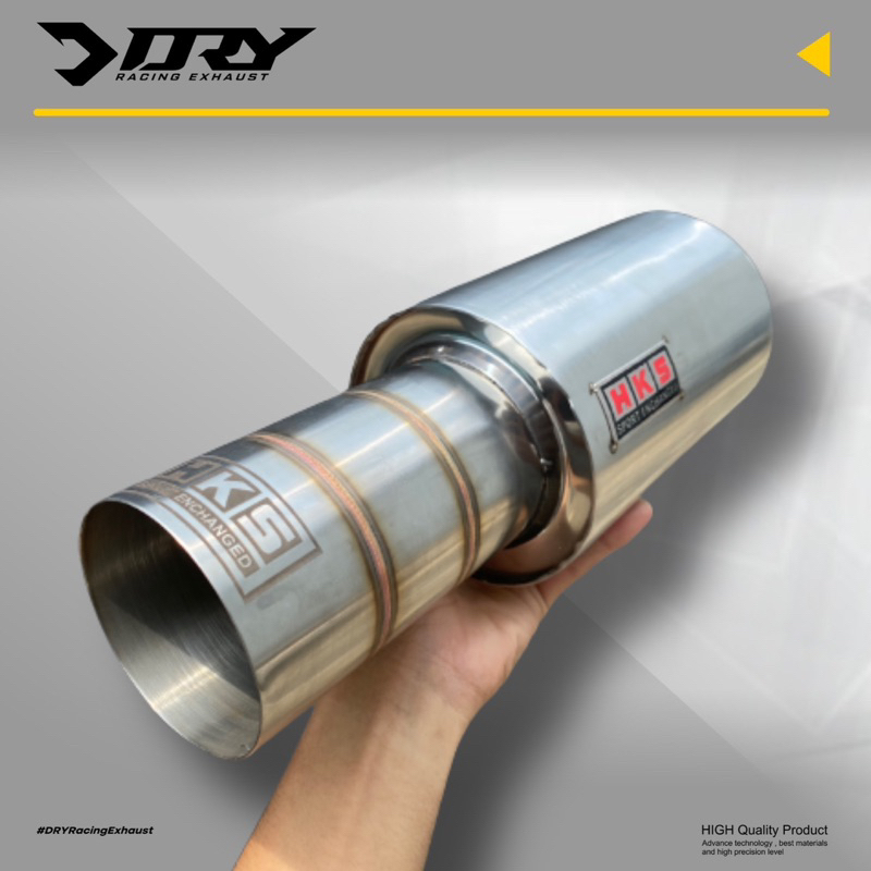 Knalpot Mobil HKS stainless agya ayla brio civic mobilio jazz kijang