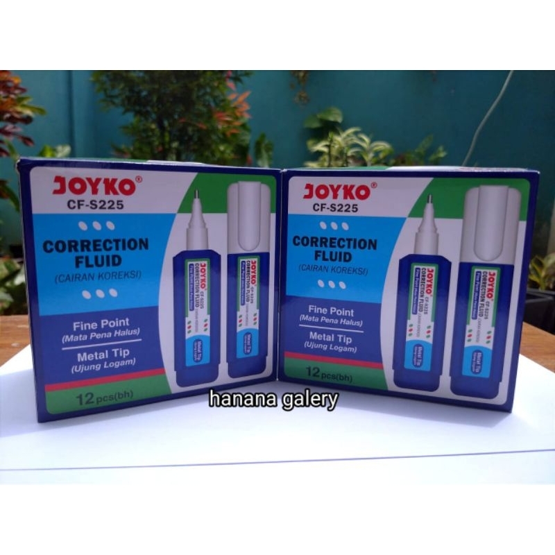 

(6 pcs) JOYKO CORRECTION FLUID PEN CF-S225 / TIPEX CAIR JOYKO TIP EX CF-S225