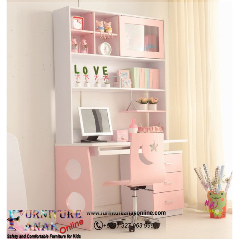 Meja Belajar Anak Perempuan