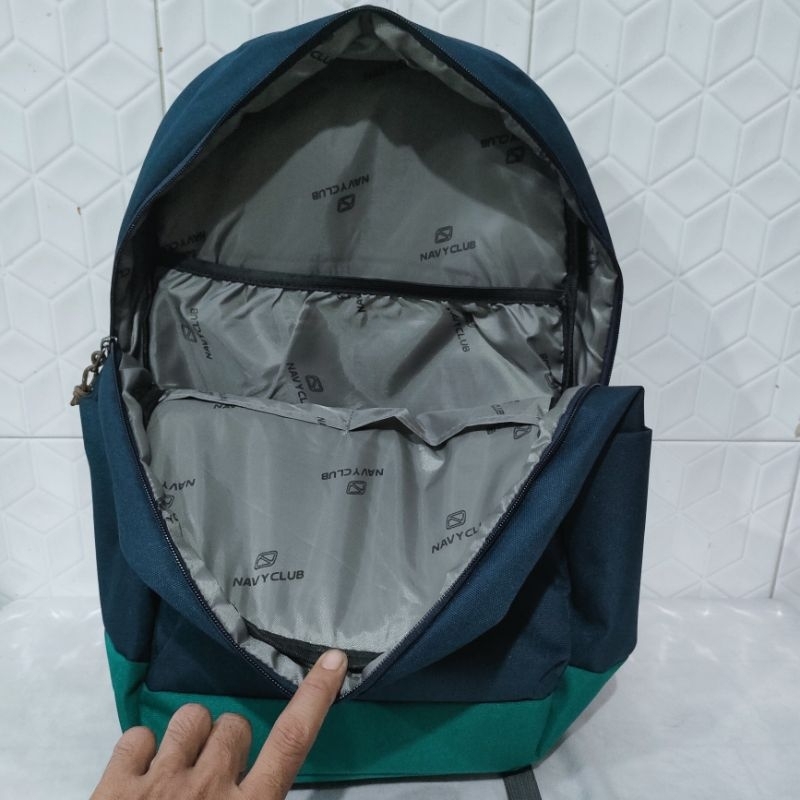 tas ransel navy club kasual 25liter 6390