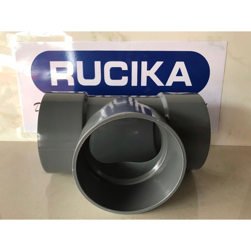 Tee PVC Rucika 4” D