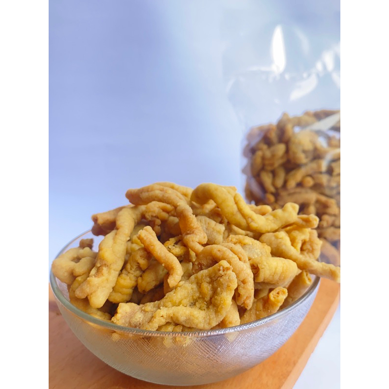 

Keripik Usus 250gram/Cemilan murah/COD