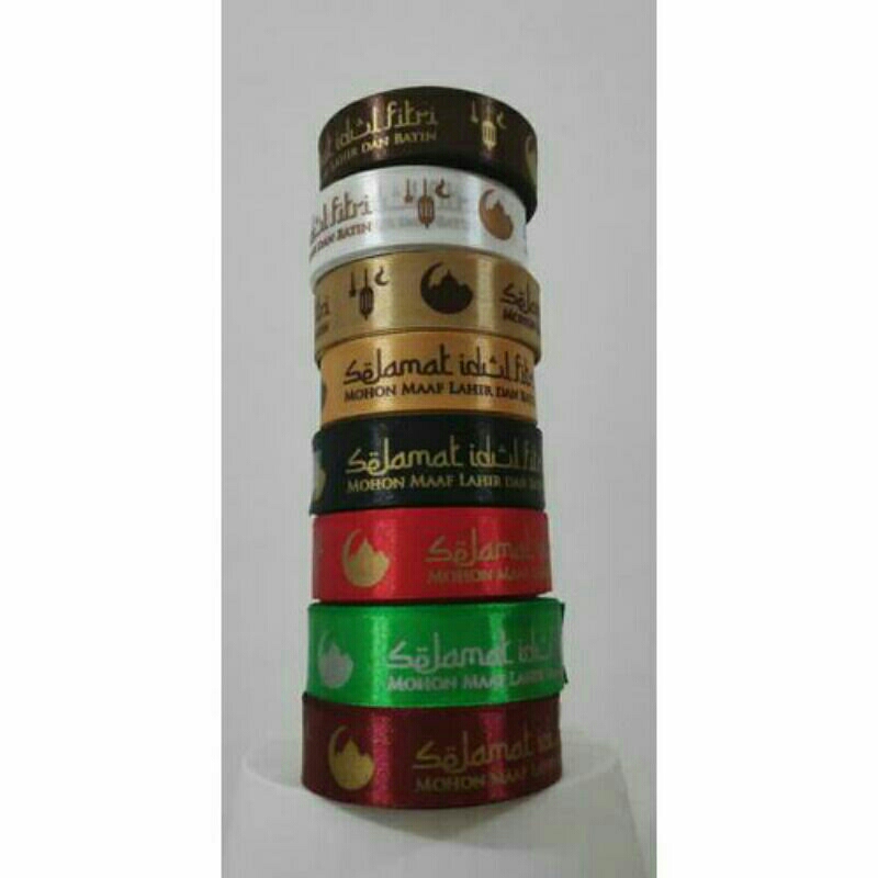 

PITA SATIN IDUL FITRI 2,5 CM/PITA SATIN EID MUBARAK