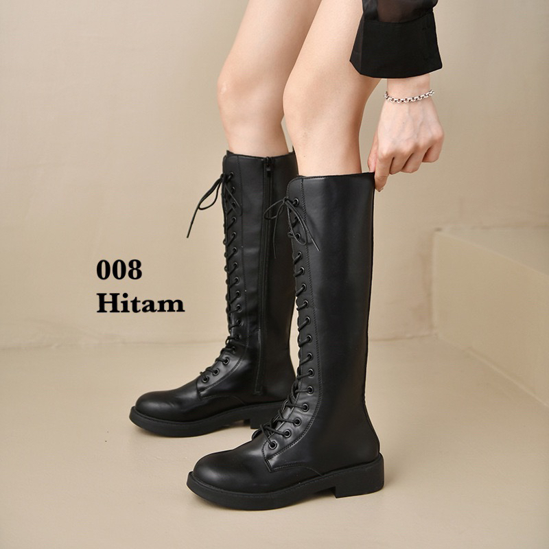 SEPATU LONG BOOTS FASHION KOREA IMPOR 008