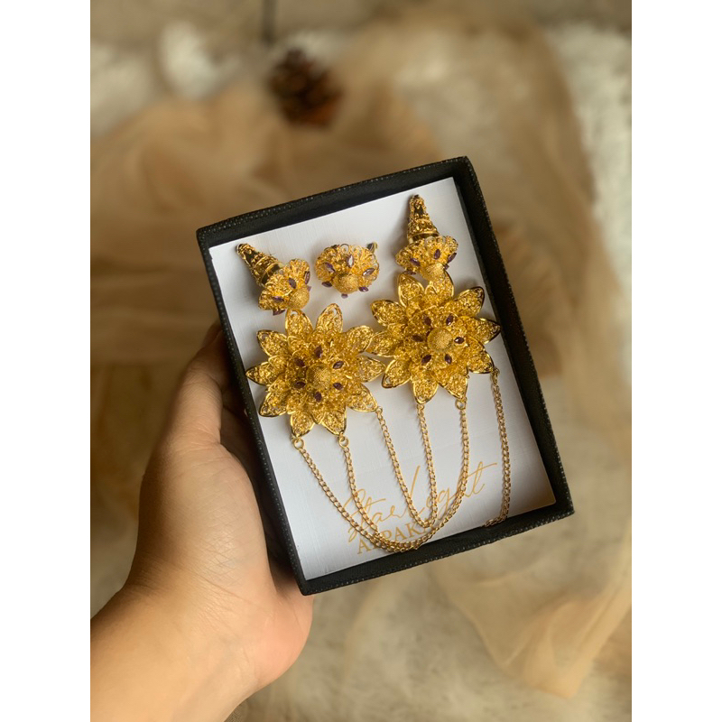 SET BROS JOLLIE (Bros,Anting,Cincin)/ alpaka bali
