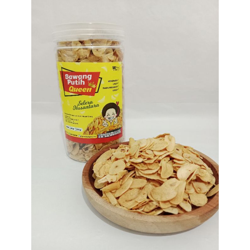 

Bawang Putih Goreng 250gr//Bawang Putih Goreng Asli