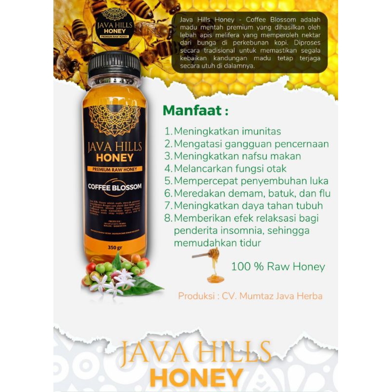

Madu coffe blossom Java hills honey