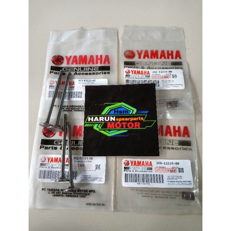 Payung Klep Set 3C1+Seal Klep Yamaha Vixion Old Vixion New