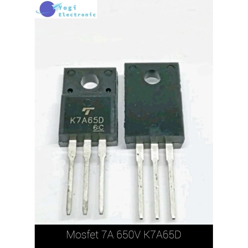 TRANSISTOR MOSFET K7A65D