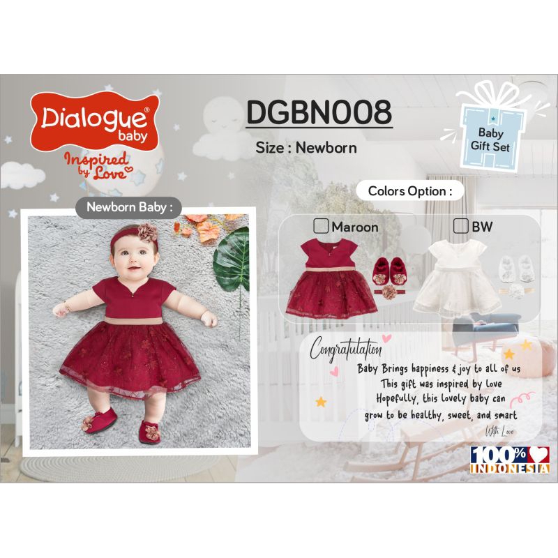 Dialogue Baby Giftset DGBN008
