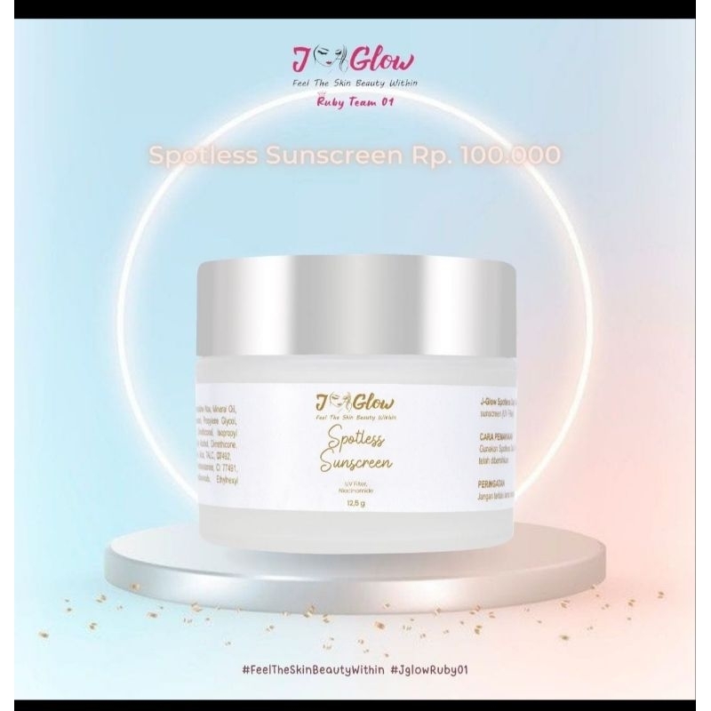 Jglow skincare cream siang flek original(KEMASAN TERBARU SPOTLESS)